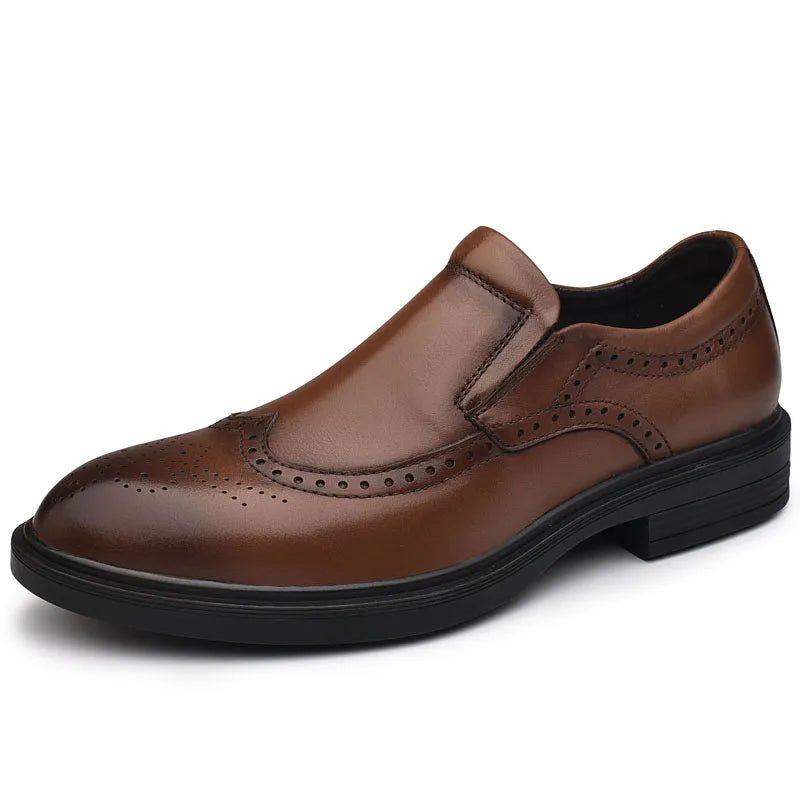 Sir Franklin Platform Oxford Brogue Shoes