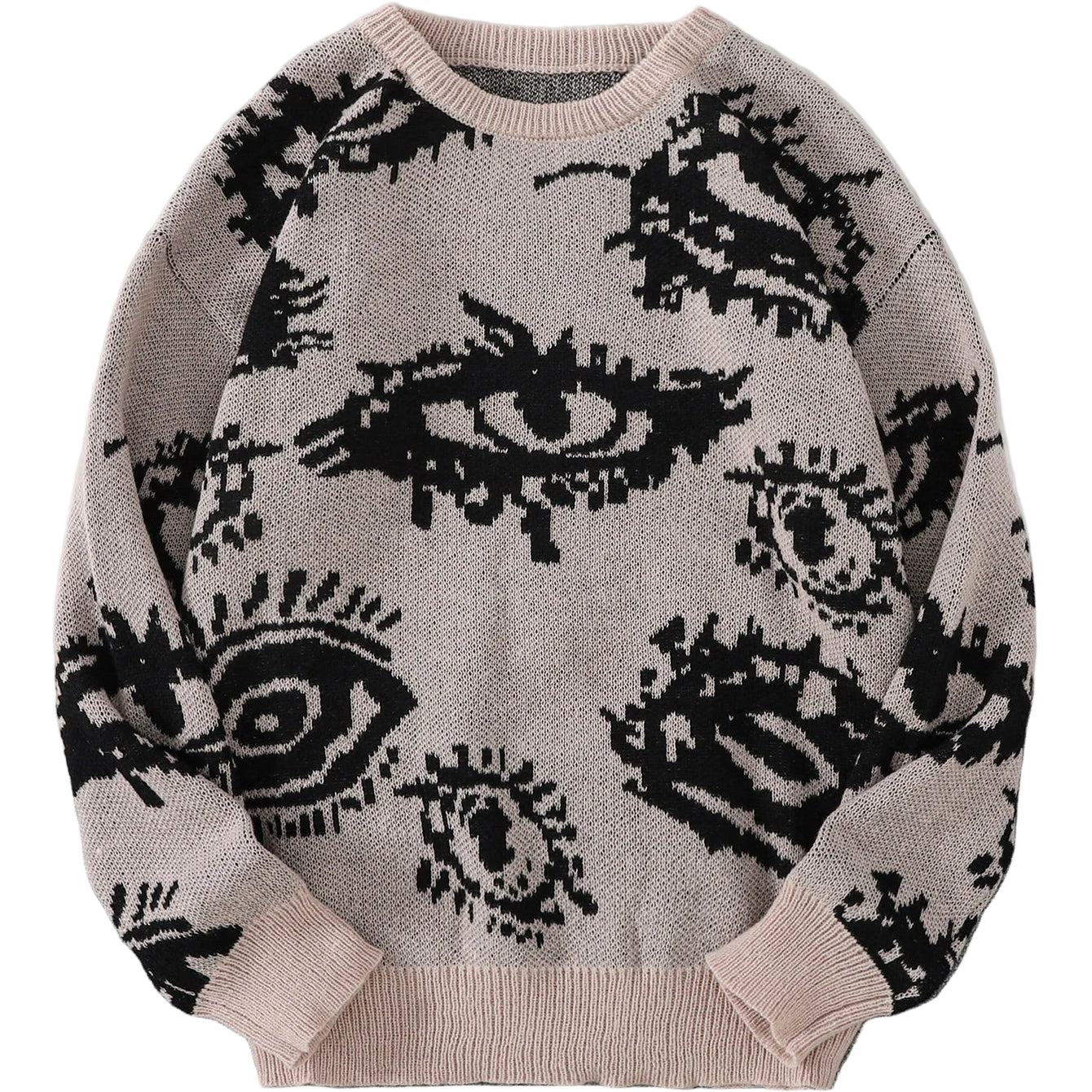 Sir James Abstract Eye Jumper