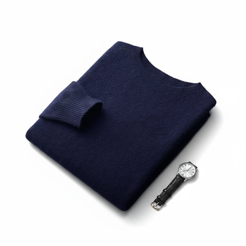 Sir Bertram Seamless Wool Pullover