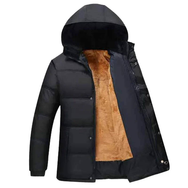 Sir Dorian Fleece-Lined Casual Puffer Jacket