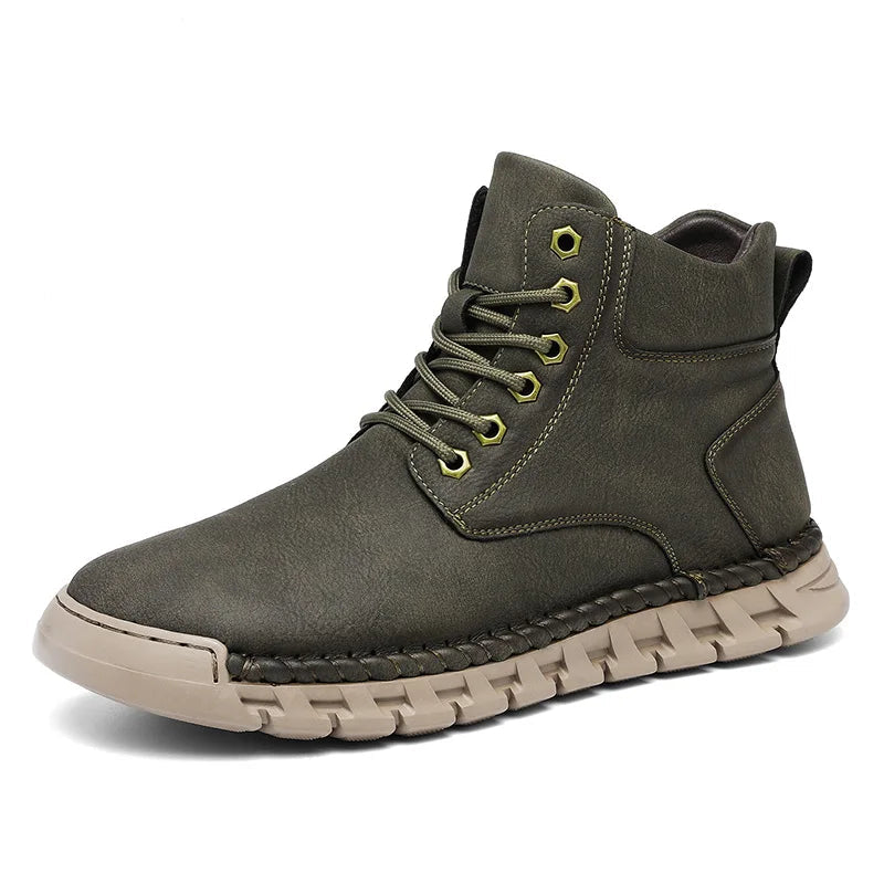 Sir Francis Classic Winter Lace-Up Boots