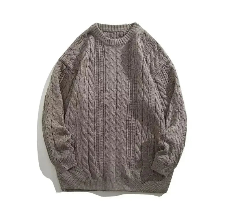 Sir Thomas Twist-Knit High Neck Jumper