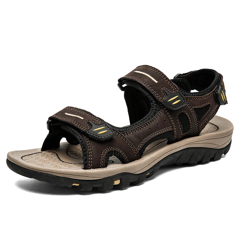 Sir Reginald Leather Sandals