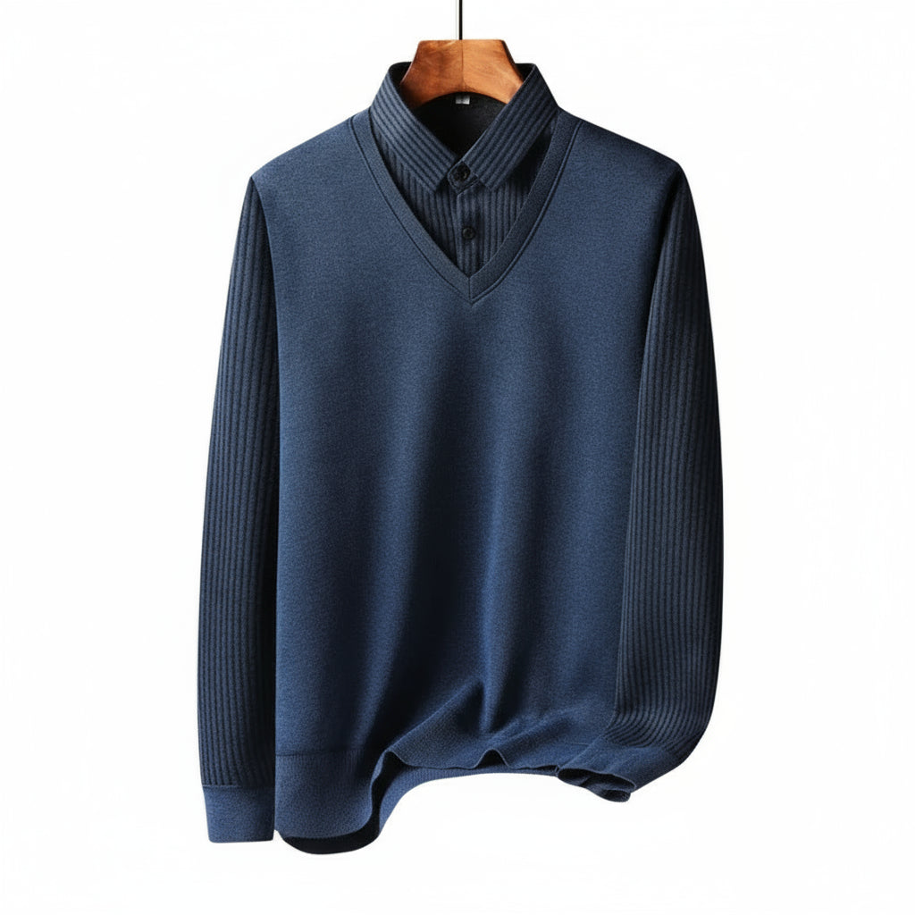 Sir George Two-in-One Knit Pullover