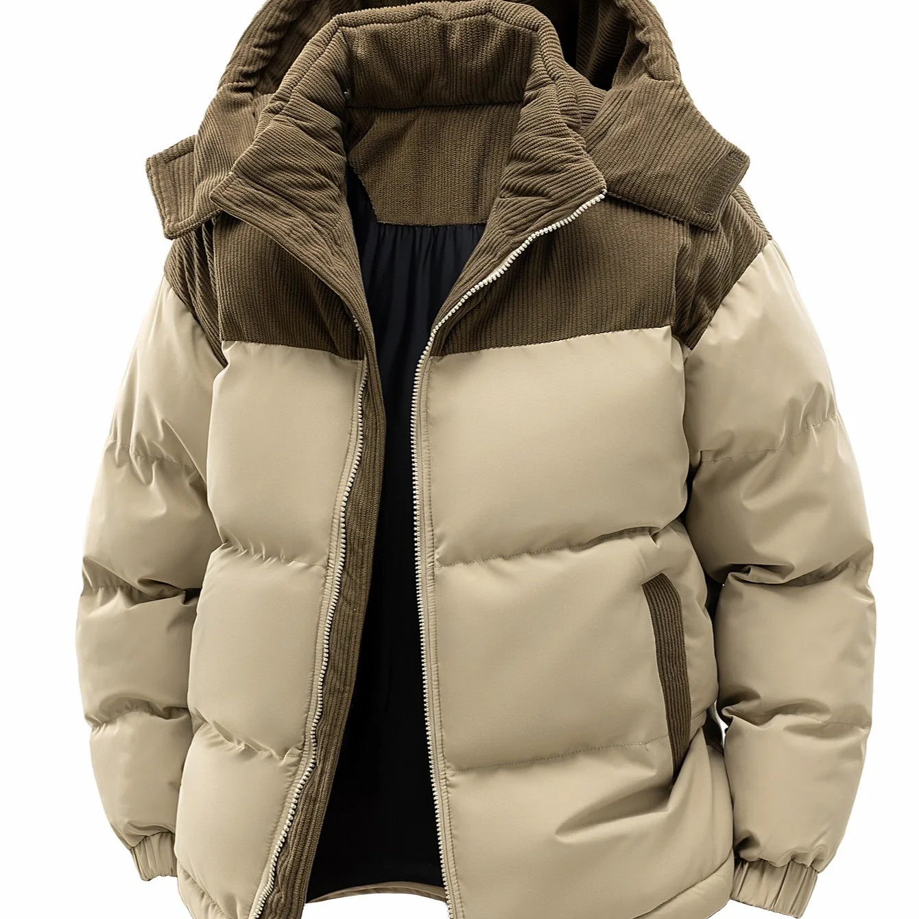Sir Cedric Hooded Workwear Puffer Jacket