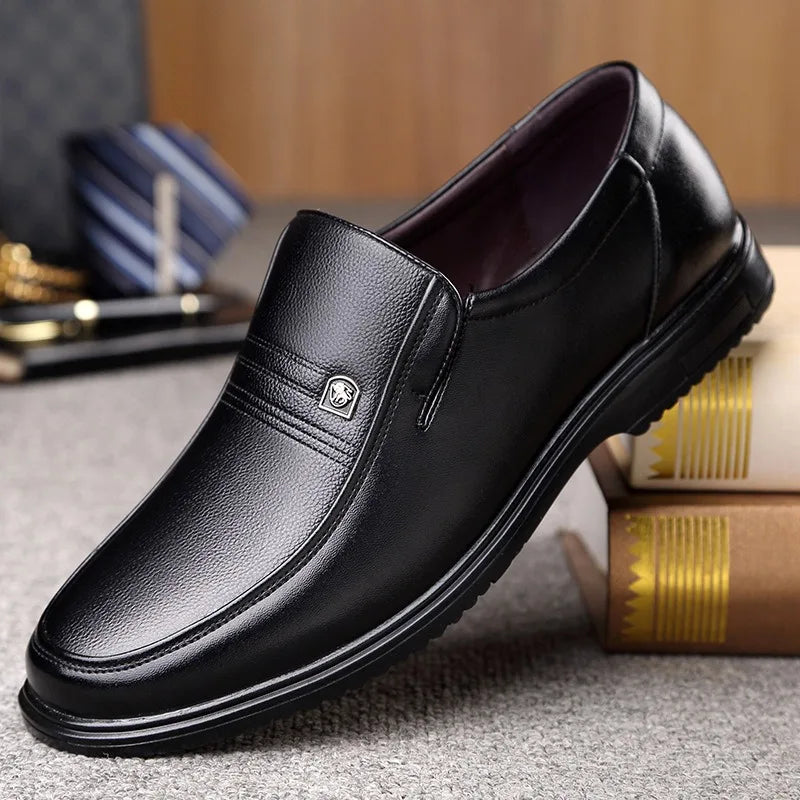 Sir Reginal Classic Leather Loafers