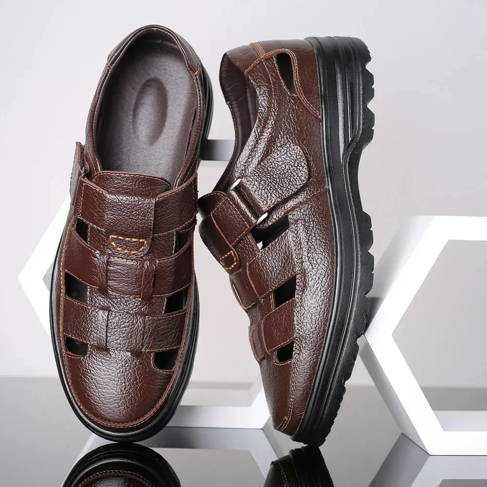 Sir Lionel Leather Sandals