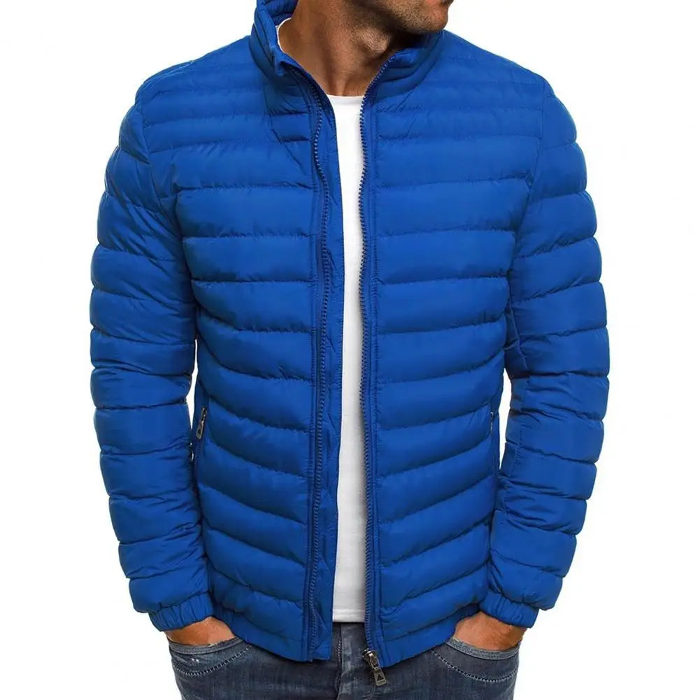 Sir George Slim Fit Stand Collar Puffer Jacket