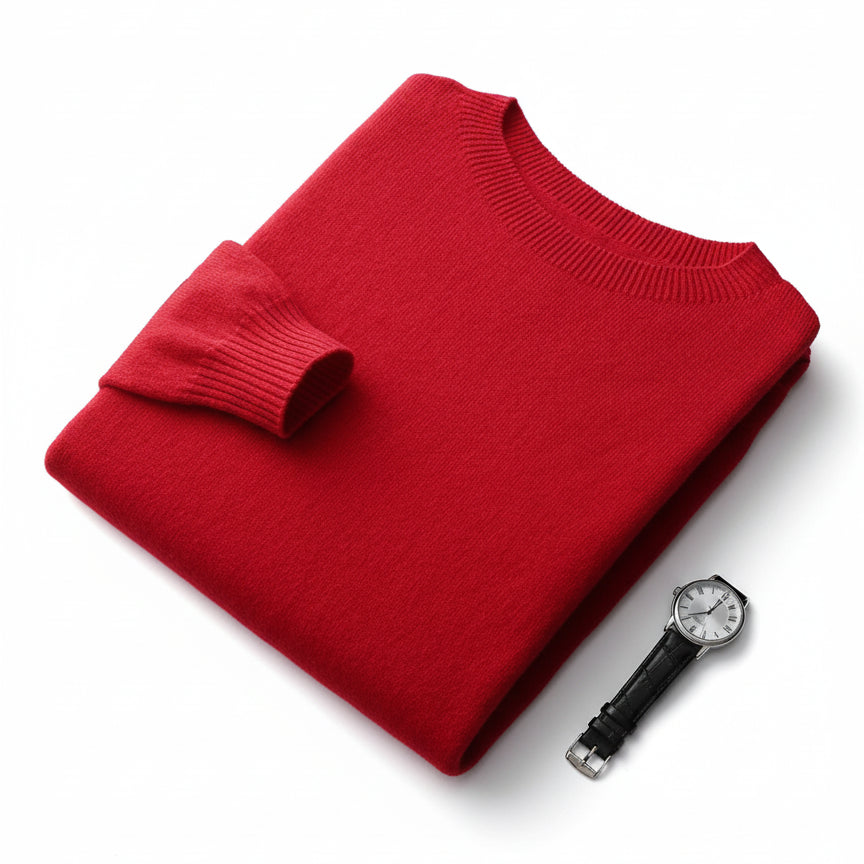 Sir Bertram Seamless Wool Pullover