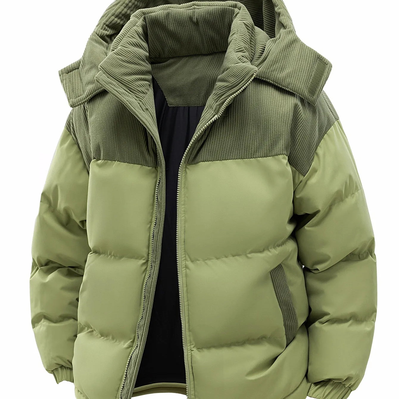 Sir Cedric Hooded Workwear Puffer Jacket