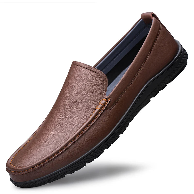 Sir Alistair Handcrafted Leather Loafers
