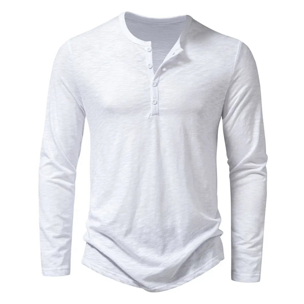 Sir Rupert Henley Neck Long Sleeve T-Shirt
