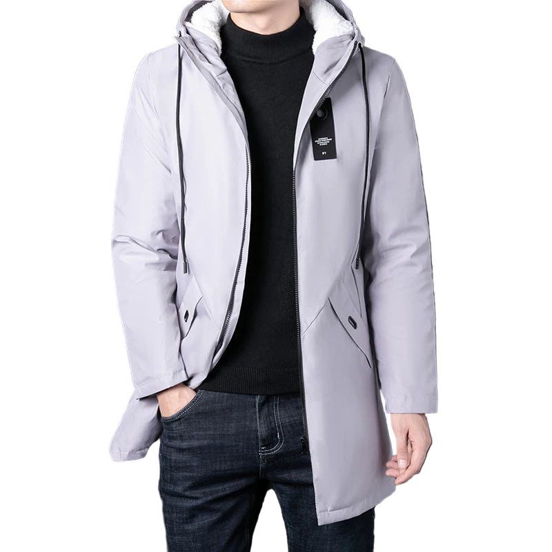 Sir Fletcher Fleece-Lined Korean Trench Coat