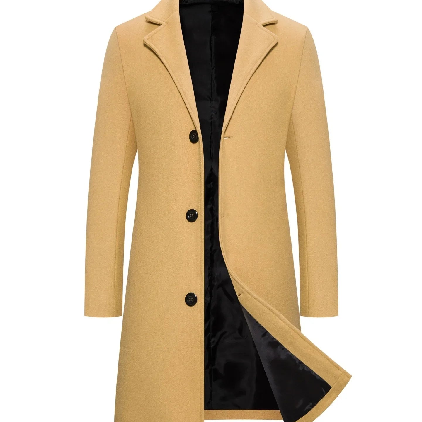 Sir Clarence Casual Single-Breasted Trench Coat