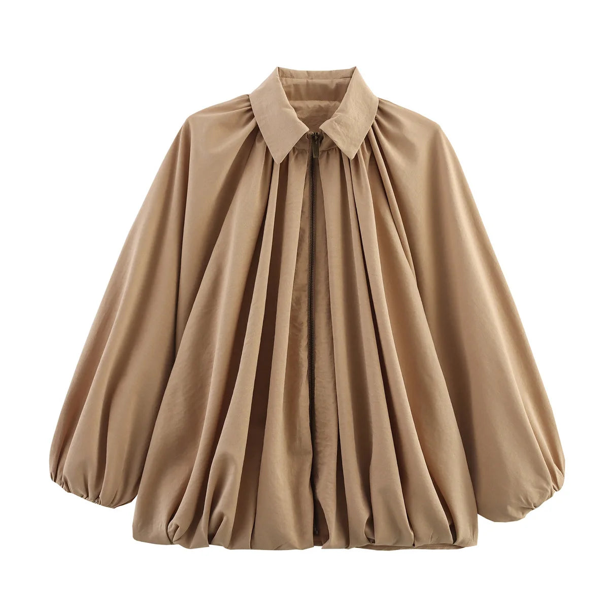 Lady Catherine Satin Bomber Jacket