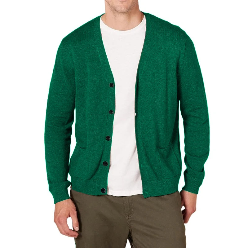 Sir Barnaby Vintage V-Neck Cardigan