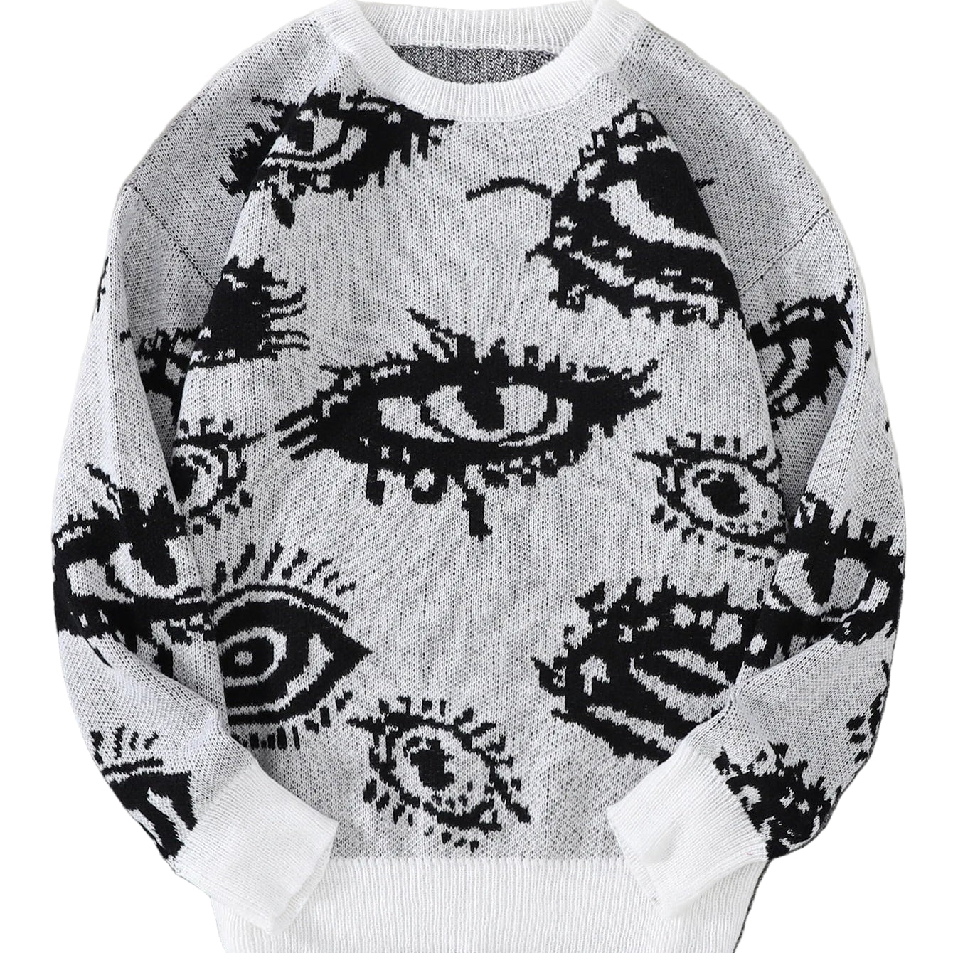Sir James Abstract Eye Jumper