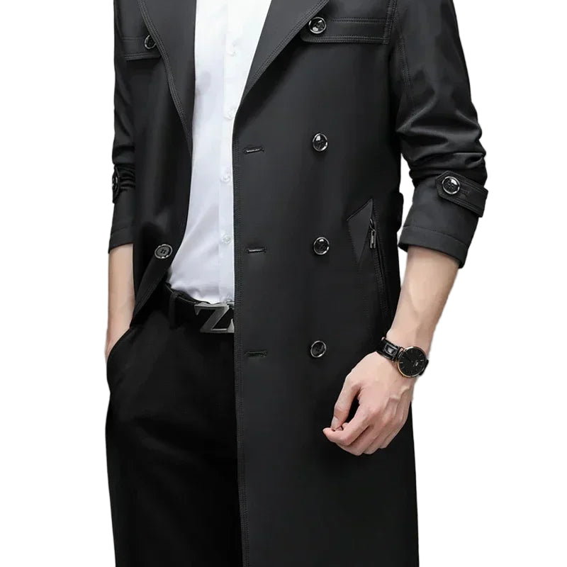 Sir Nathaniel British Party Trench Coat