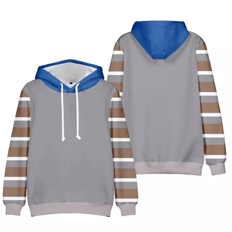 Sir Cedrick Striped Sleeve Hoodie