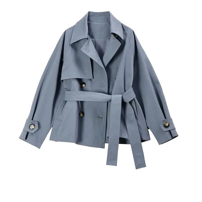 Lady Charlotte Belted Trench Coat