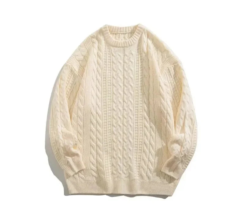 Sir Thomas Twist-Knit High Neck Jumper