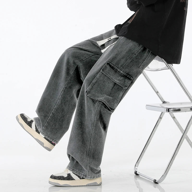 Sir Brooklyn Y2K Baggy Cargo Jeans