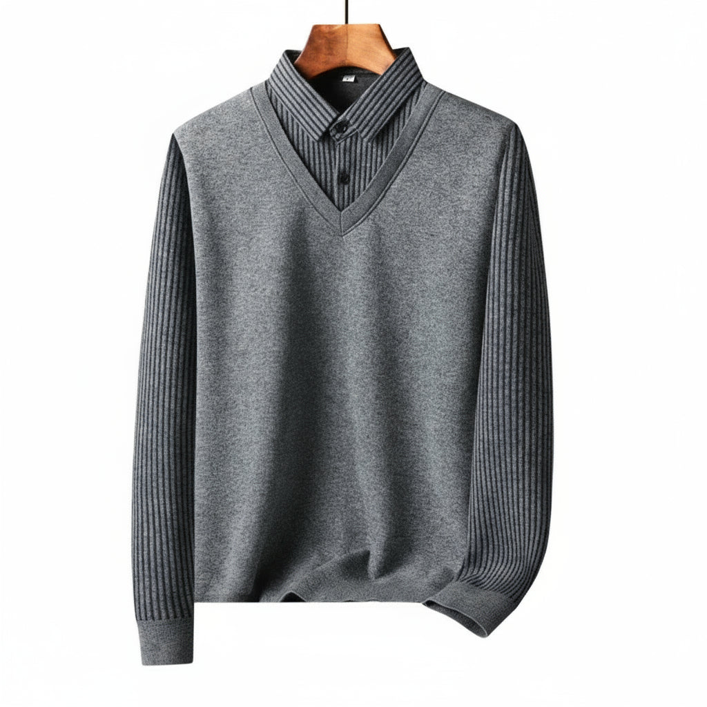 Sir George Two-in-One Knit Pullover