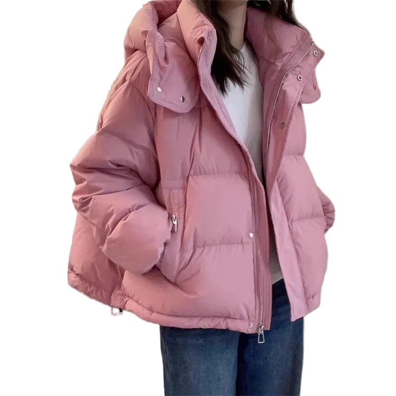 Lady Emily Casual Cotton-Padded Puffer Jacket