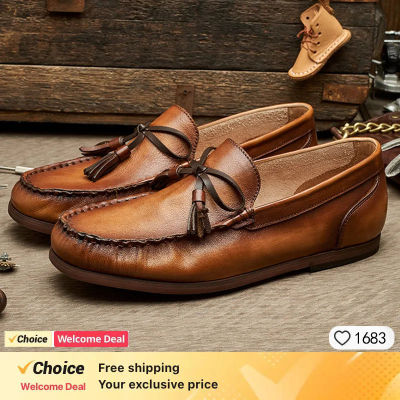 Sir Thaddeus Soft Cowhide Loafers