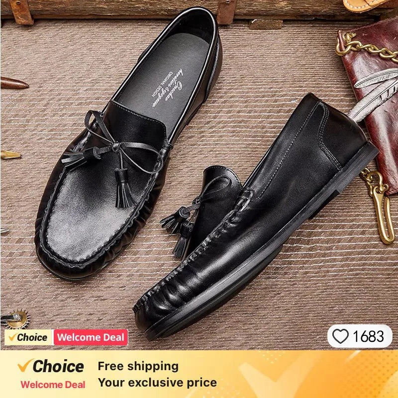 Sir Thaddeus Soft Cowhide Loafers