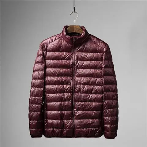 Sir Peter Stand Collar Lightweight Puffer Jacket