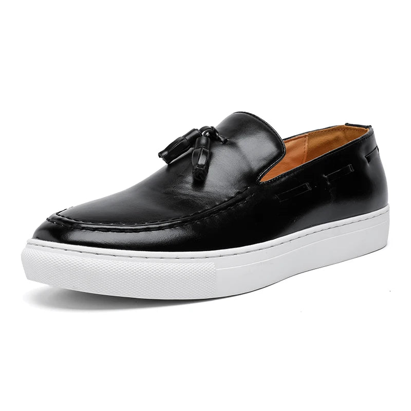 Sir Ambrose Designer Tassel Loafers