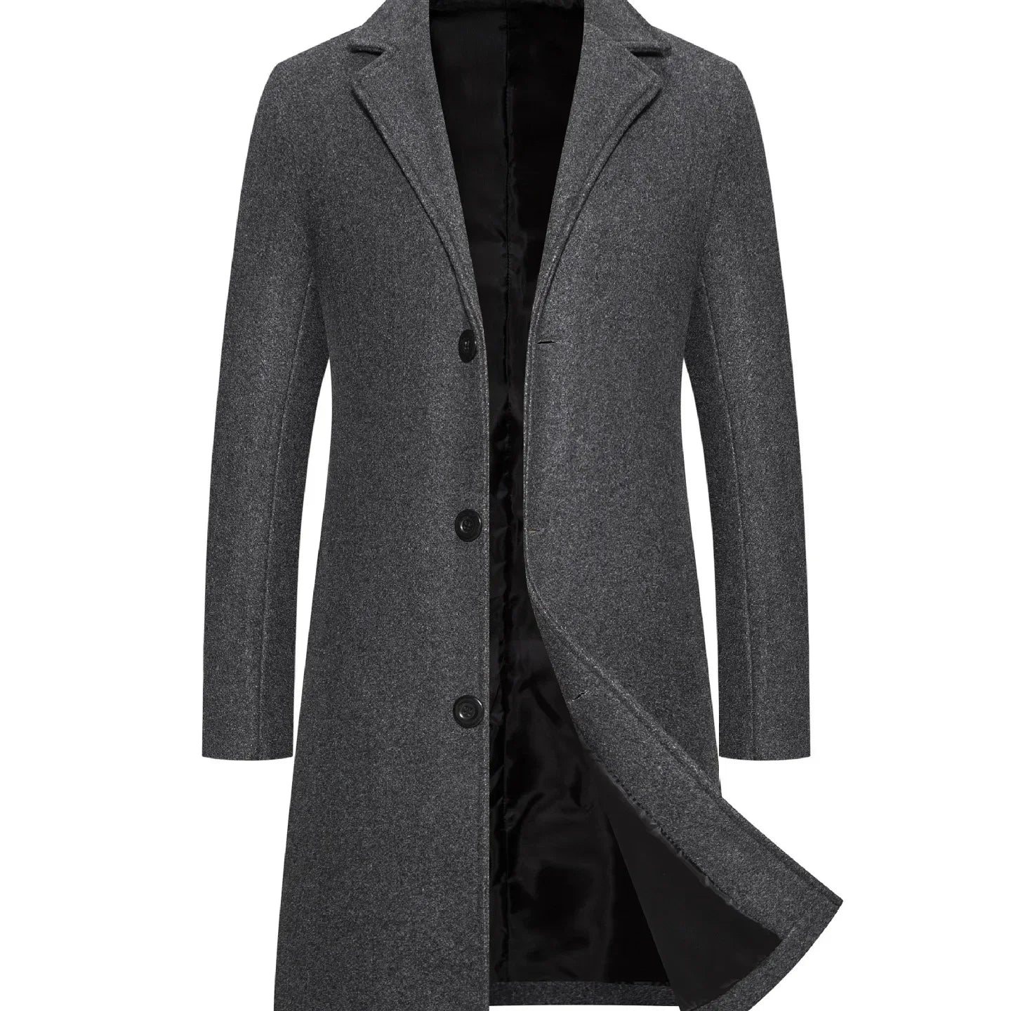 Sir Clarence Casual Single-Breasted Trench Coat