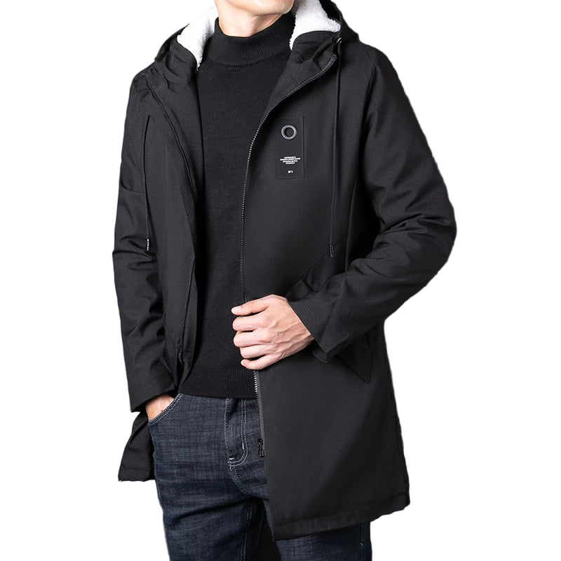 Sir Fletcher Fleece-Lined Korean Trench Coat