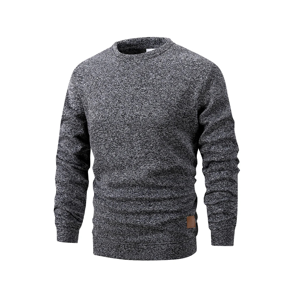 Sir Leonard Solid Knit Jumper