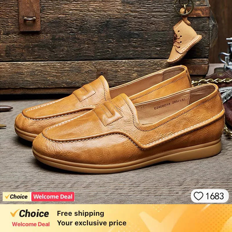 Sir Thaddeus Soft Cowhide Loafers