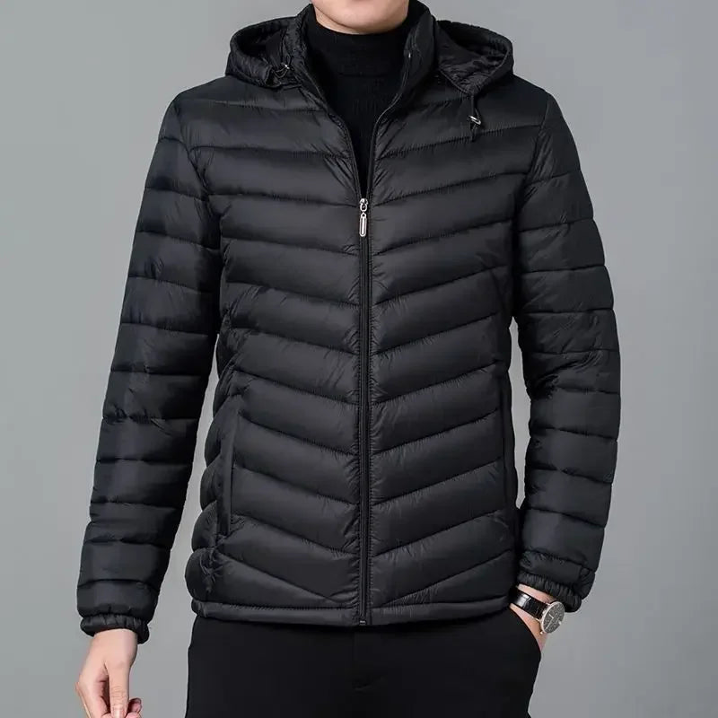 Sir Vick Lightweight Hooded Puffer Jacket