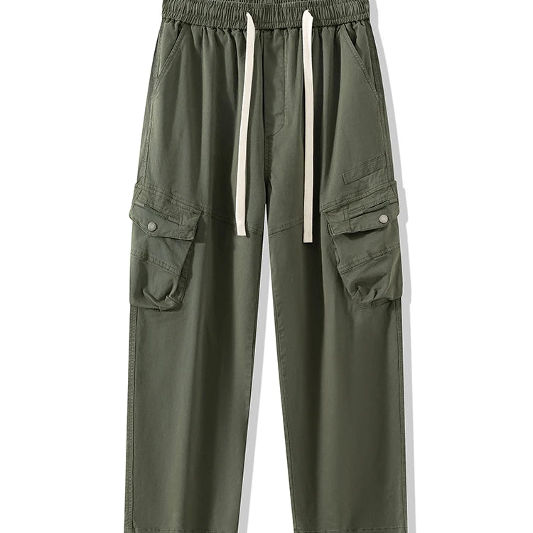 Sir Malcolm Washed Cotton Cargo Trousers