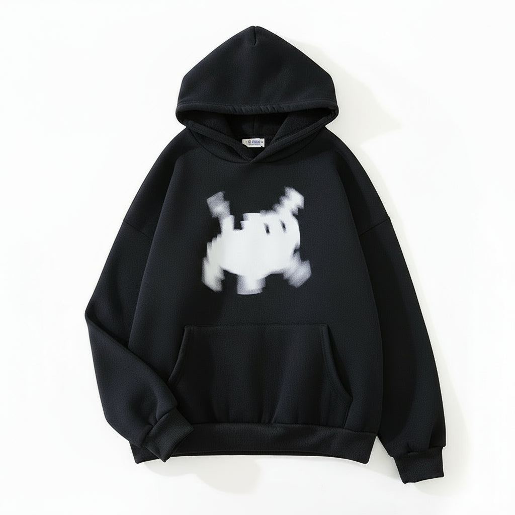 Sir Laurence Pixel Cat Hoodie