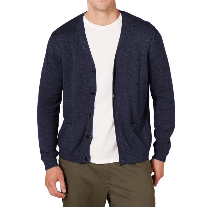 Sir Barnaby Vintage V-Neck Cardigan