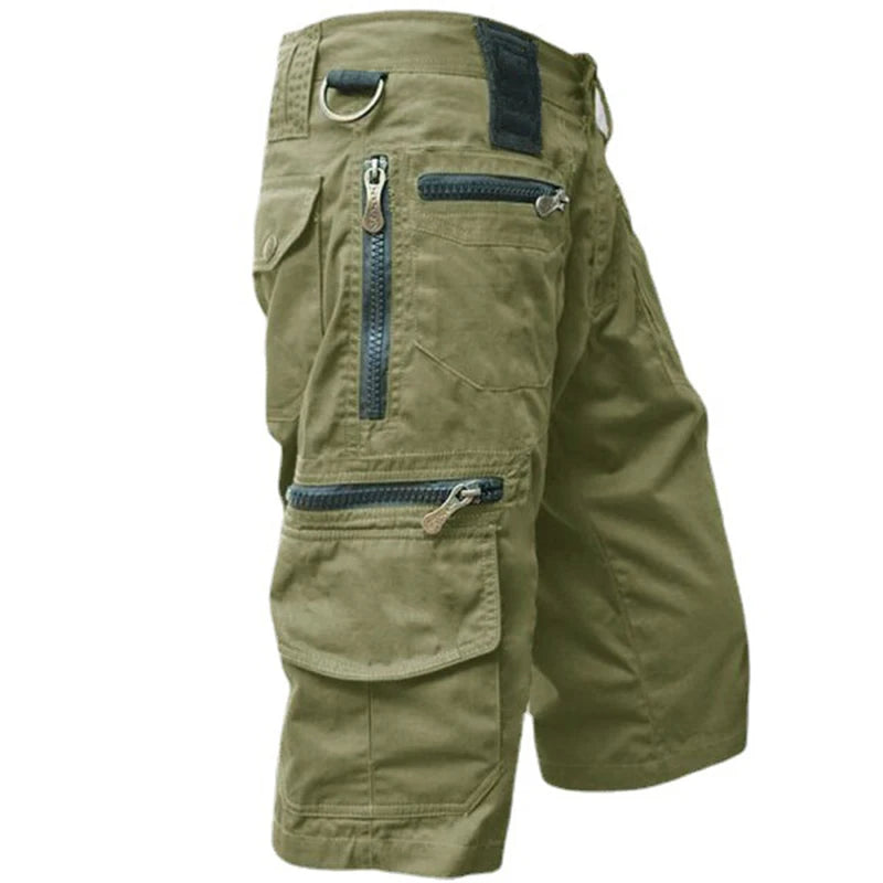 Sir Archibald Cotton Capris Shorts