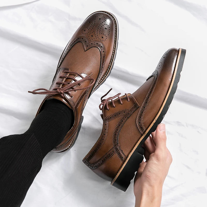 Sir Greg Wingtip Oxford Shoes