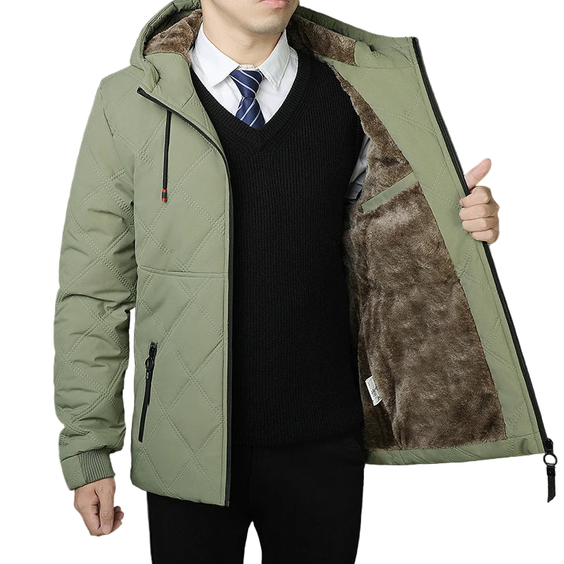 Sir Peter Hooded Business Jacket