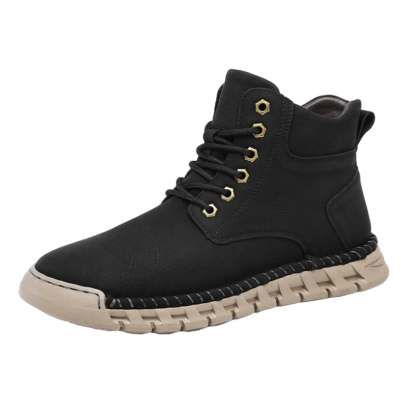 Sir Francis Classic Winter Lace-Up Boots