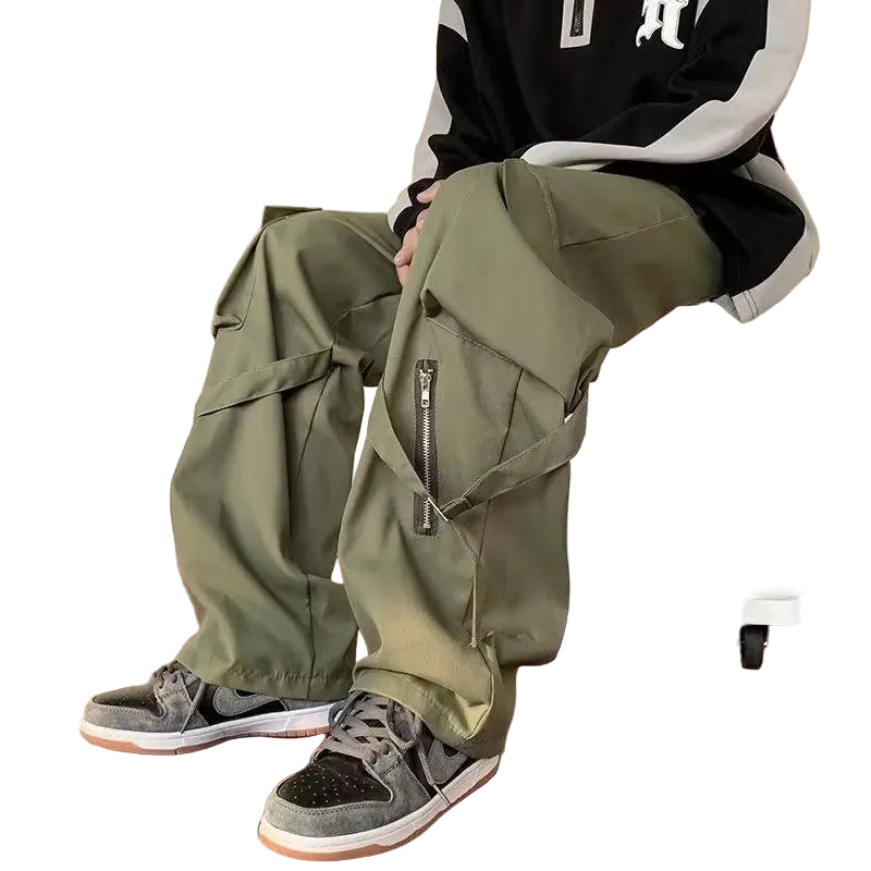 Sir Montague Oversized Zip Cargo Trousers