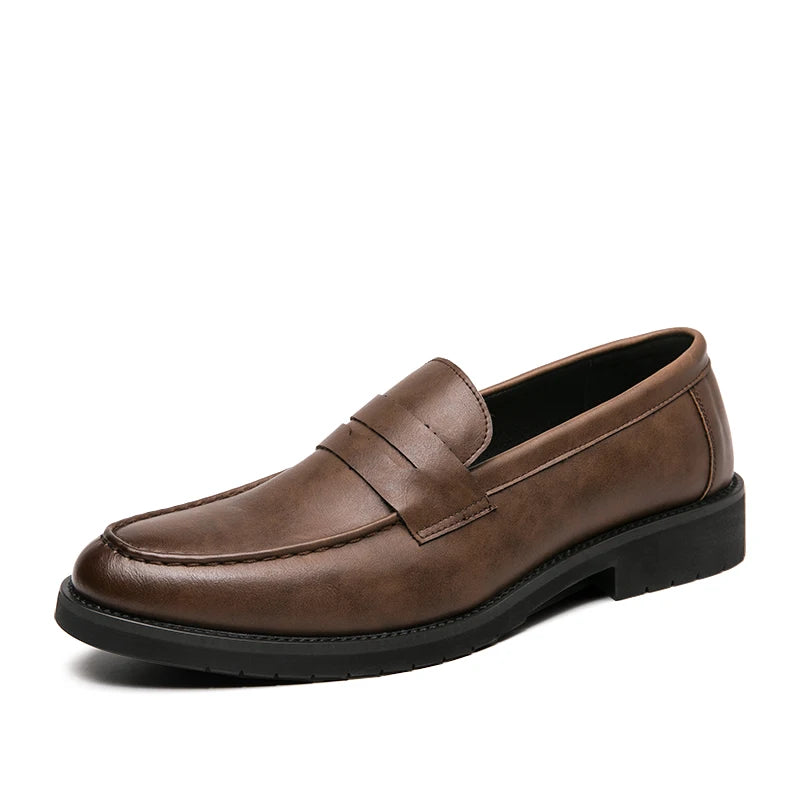 Sir Winston Eurostyle Leather Loafers