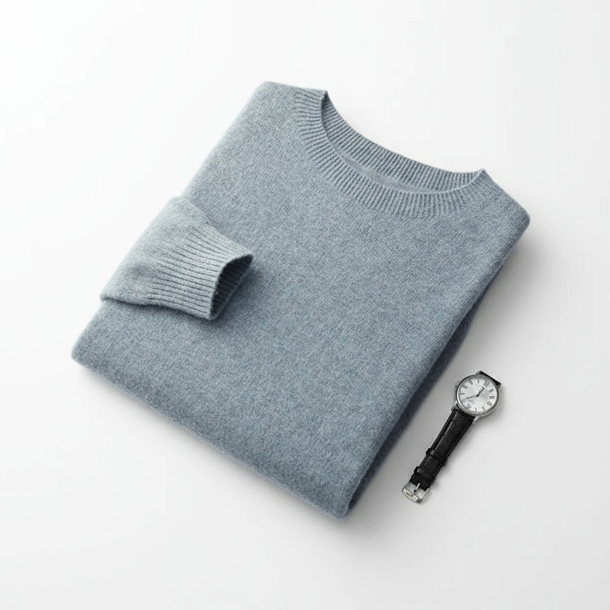 Sir Bertram Seamless Wool Pullover