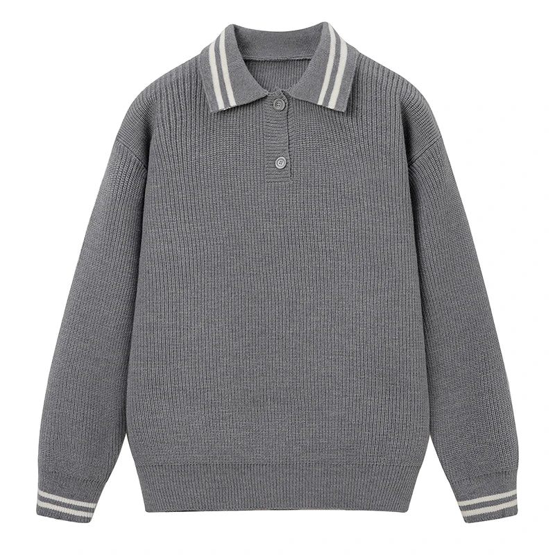 Sir Quentin Polo Collar Pullover