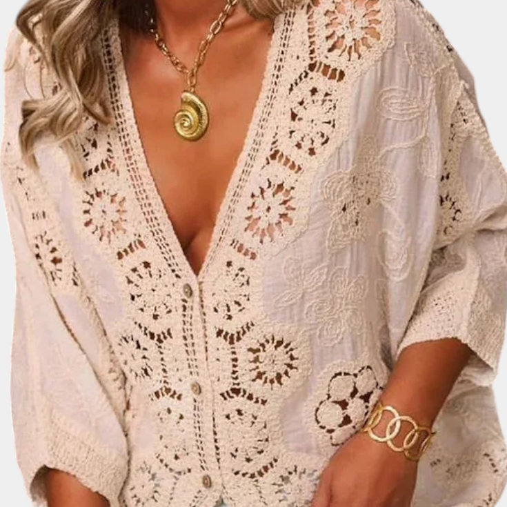 Lady Jessica Crochet Blouse