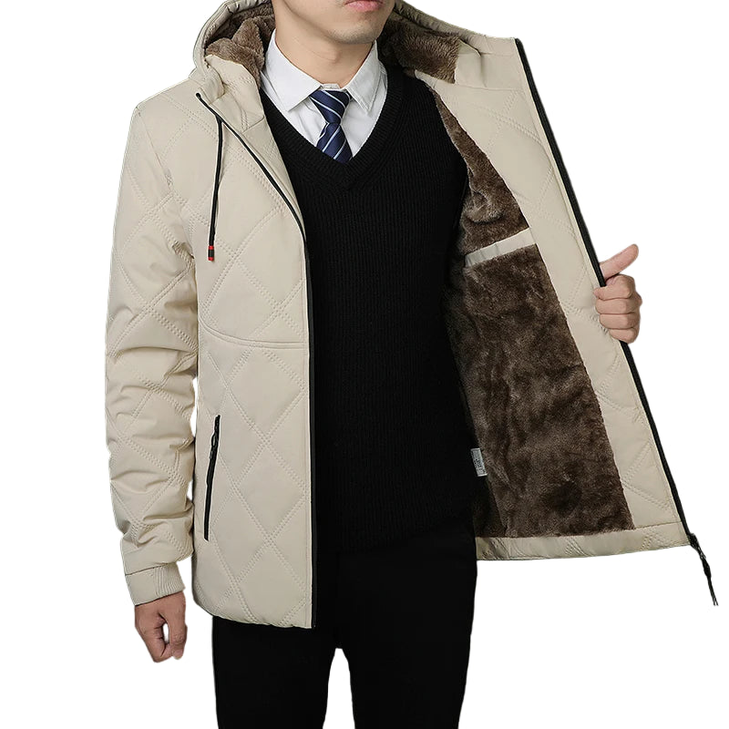 Sir Peter Hooded Business Jacket